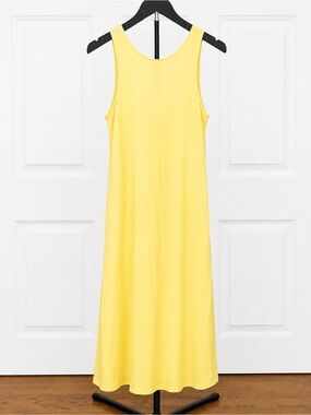 Double Zero Bright Yellow Tank Maxi Dress